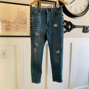 Forever 21 High Waist Skinny Jeans Size 27 k124
